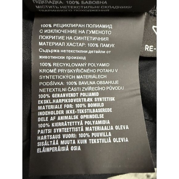 Prada Milano Black Re-Nylon Bucket Hat With Logo Patch Small - Picture 8 of 14